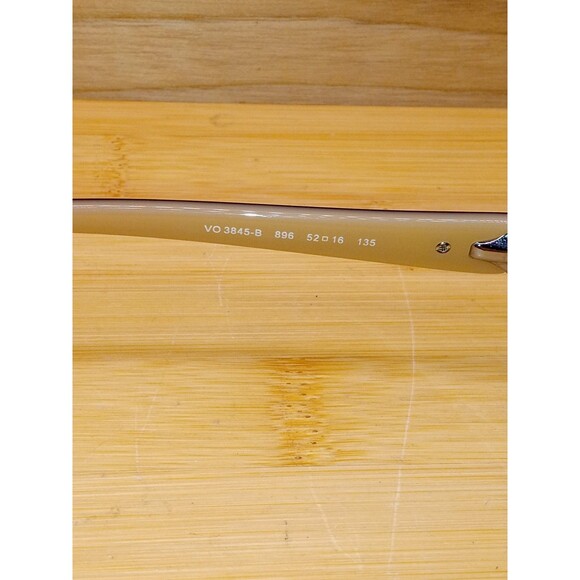 Vogue VO 3845-b Plum Pink with Rhinestone Accents Eyeglasses Frames - Picture 7 of 9